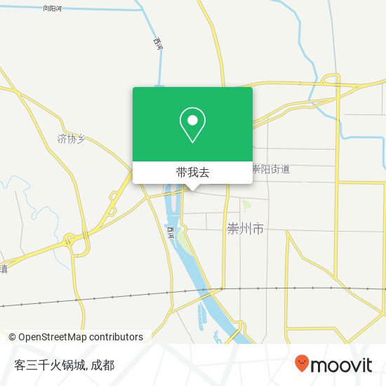 客三千火锅城地图