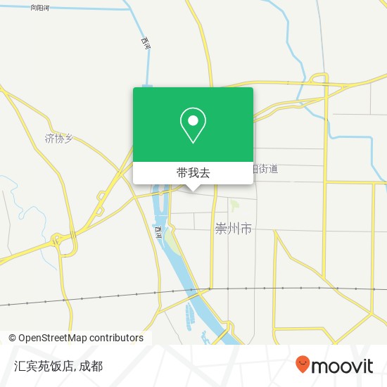 汇宾苑饭店地图