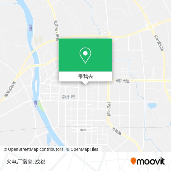火电厂宿舍地图