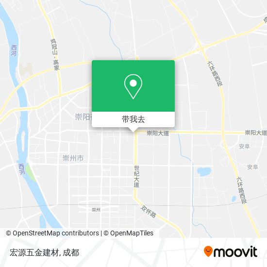 宏源五金建材地图