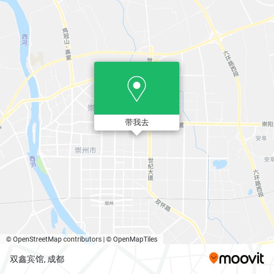 双鑫宾馆地图