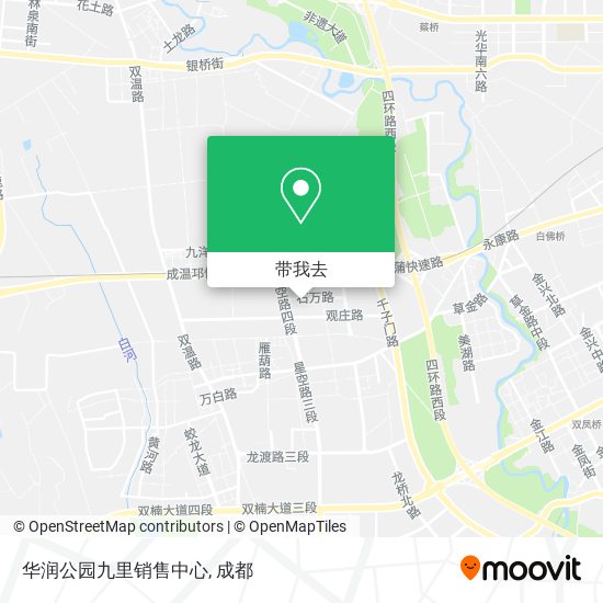 华润公园九里销售中心地图