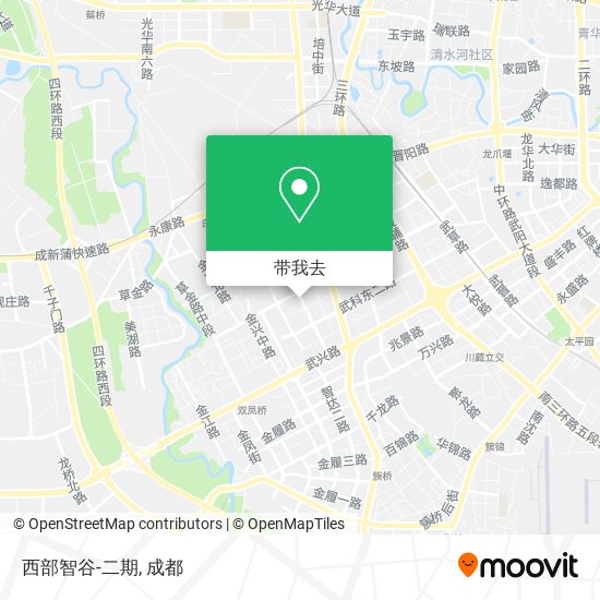 西部智谷-二期地图