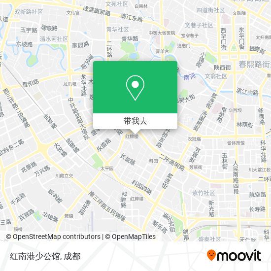 红南港少公馆地图
