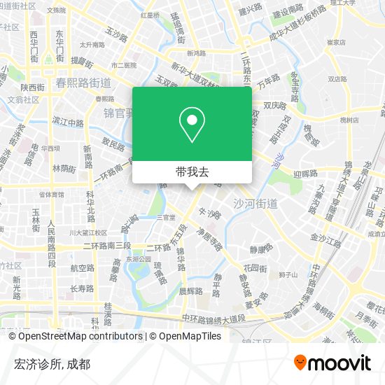 宏济诊所地图