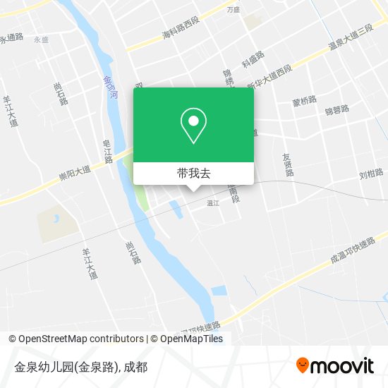 金泉幼儿园(金泉路)地图
