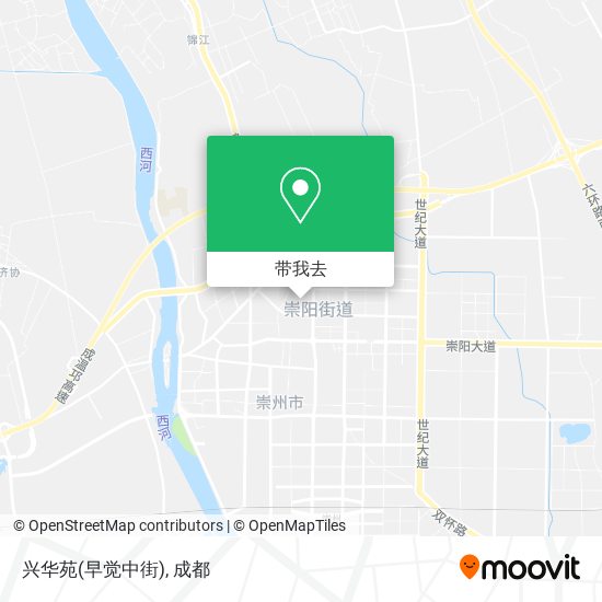 兴华苑(早觉中街)地图