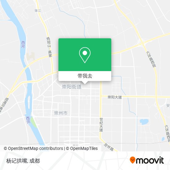 杨记拱嘴地图
