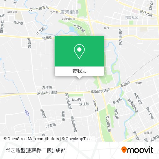 丝艺造型(惠民路二段)地图