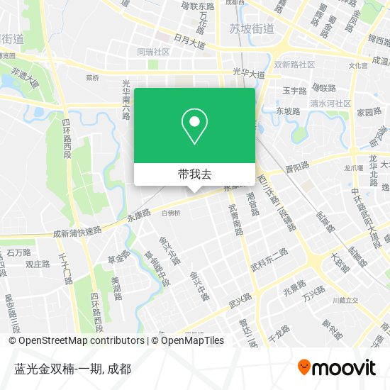 蓝光金双楠-一期地图