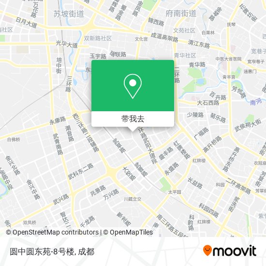 圆中圆东苑-8号楼地图