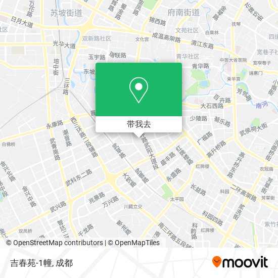 吉春苑-1幢地图