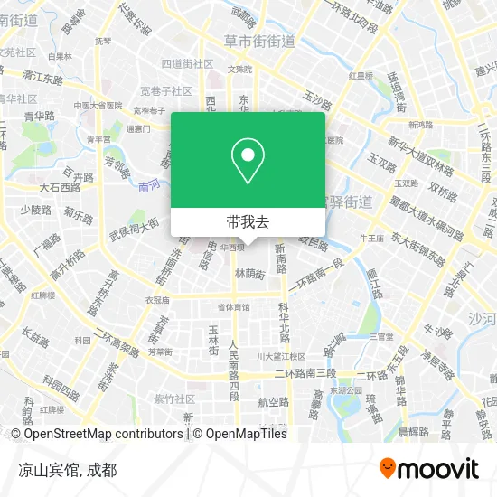 凉山宾馆地图