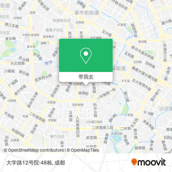 大学路12号院-48栋地图