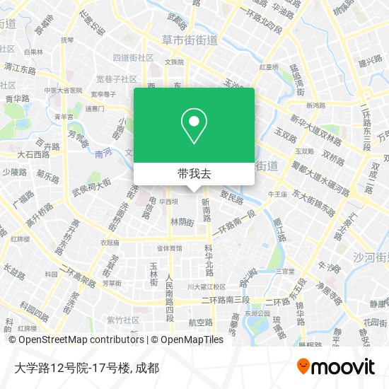 大学路12号院-17号楼地图