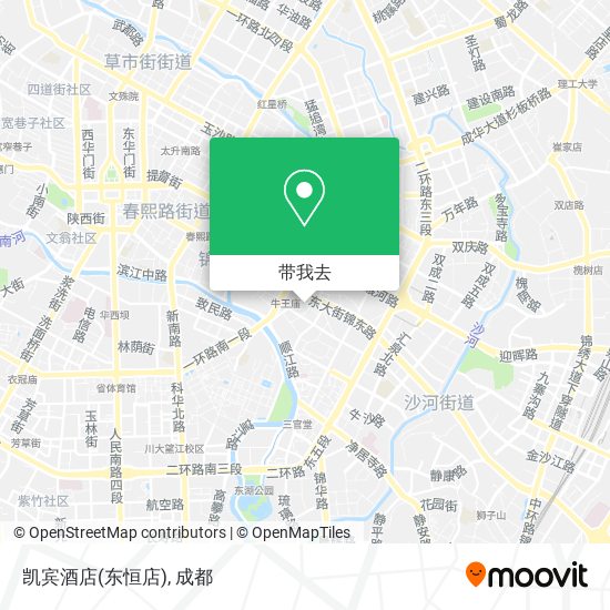 凯宾酒店(东恒店)地图