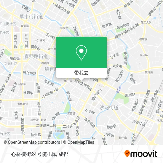 一心桥横街24号院-1栋地图