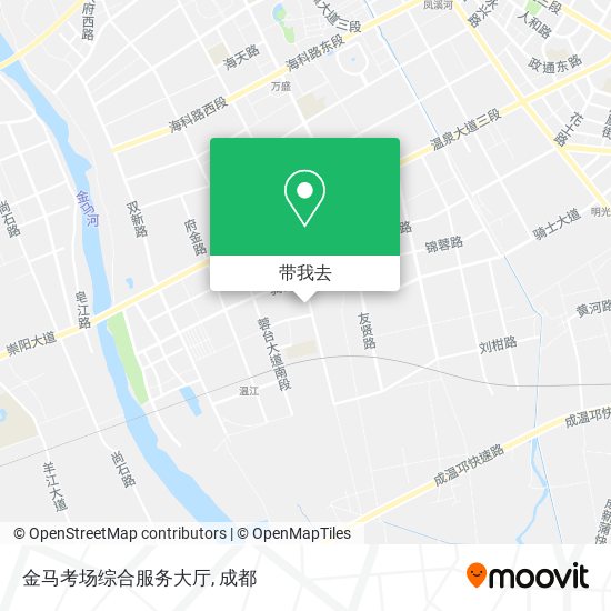 金马考场综合服务大厅地图