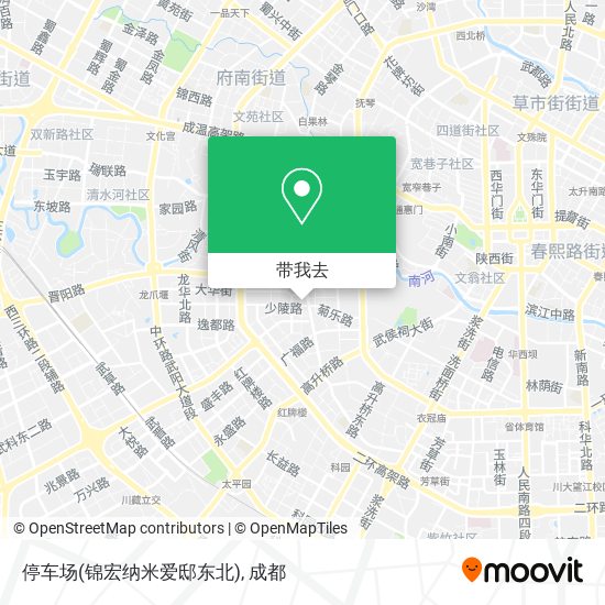 停车场(锦宏纳米爱邸东北)地图