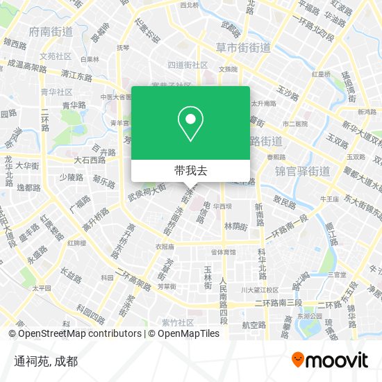 通祠苑地图