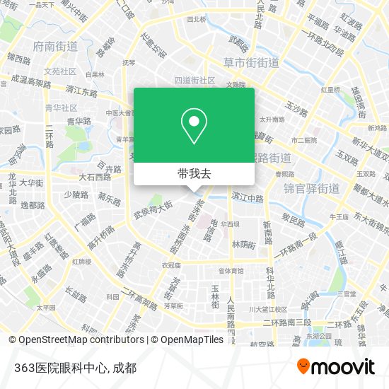 363医院眼科中心地图