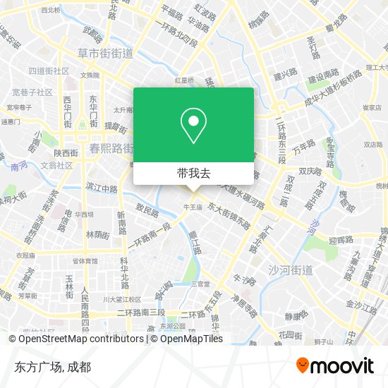 东方广场地图