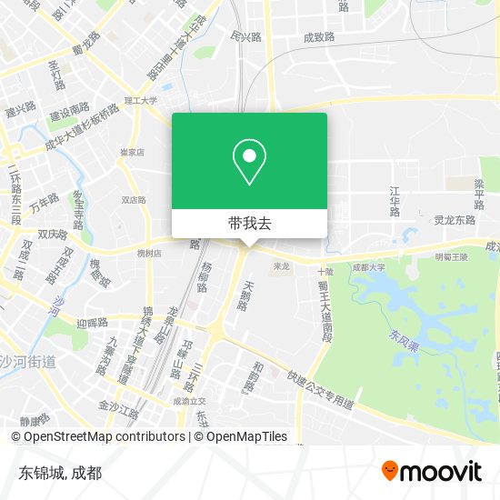 东锦城地图
