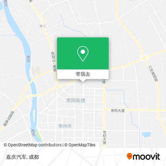 嘉庆汽车地图