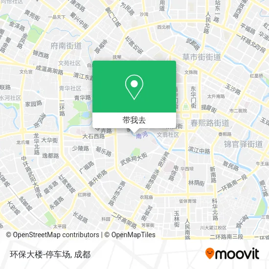环保大楼-停车场地图