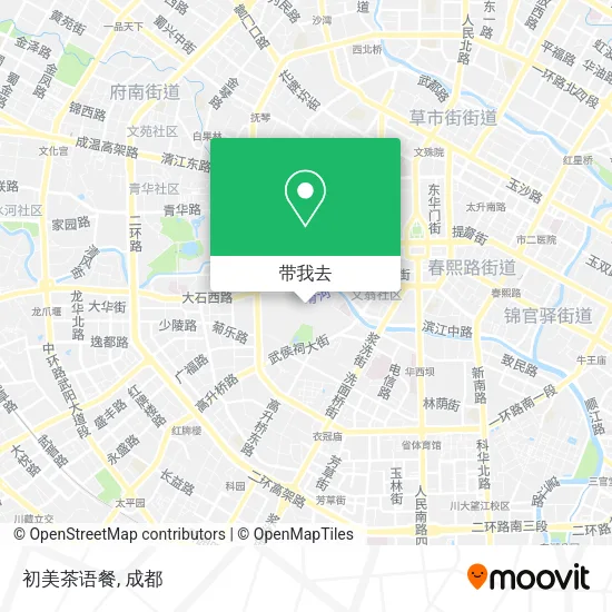 初美茶语餐地图