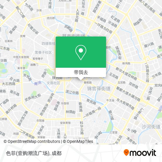 色菲(壹购潮流广场)地图