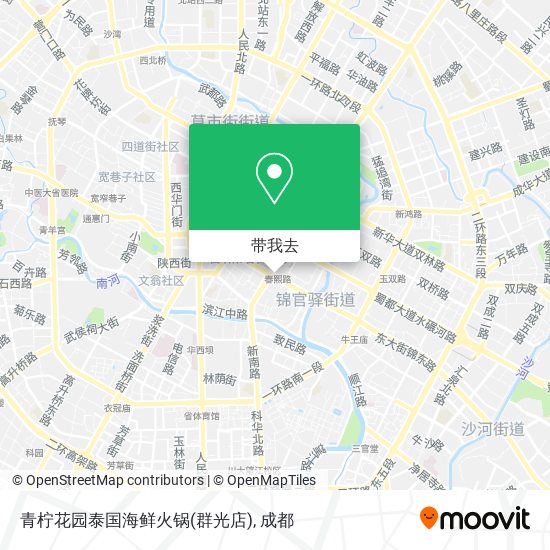 青柠花园泰国海鲜火锅(群光店)地图