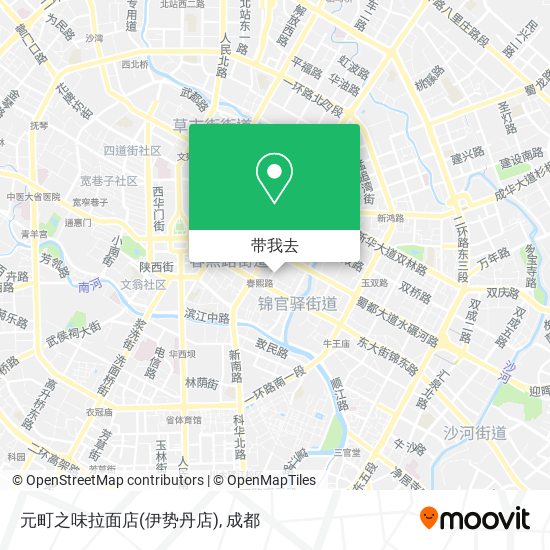 元町之味拉面店(伊势丹店)地图