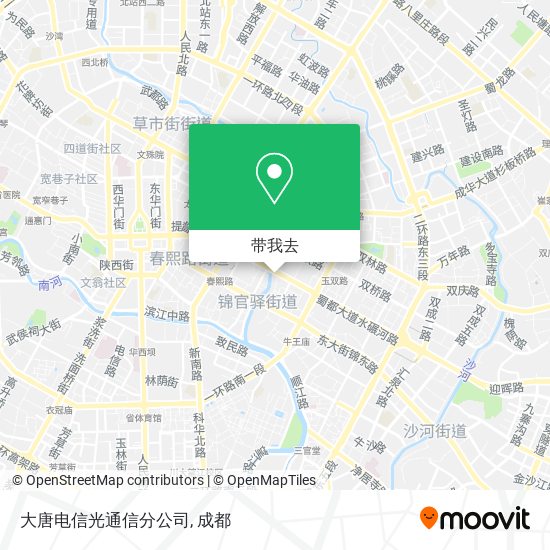 大唐电信光通信分公司地图