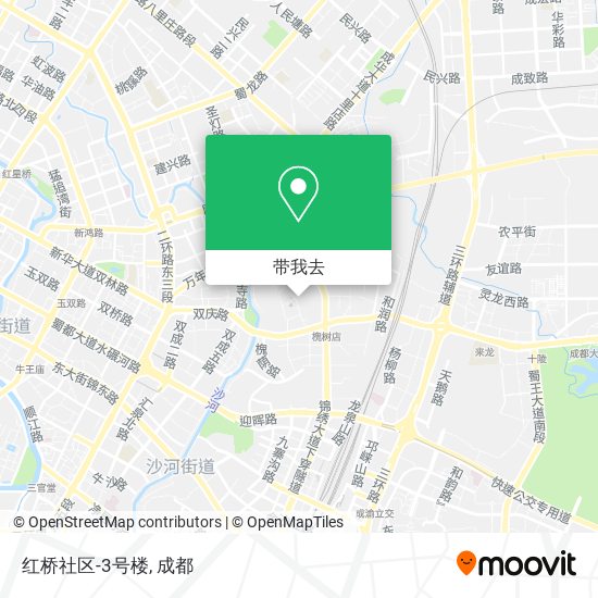 红桥社区-3号楼地图