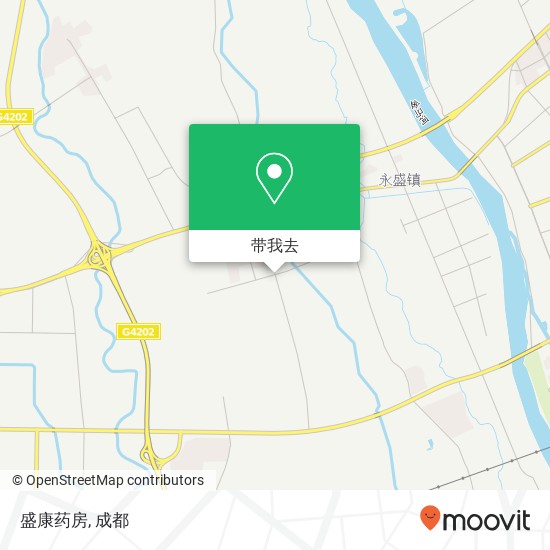 盛康药房地图