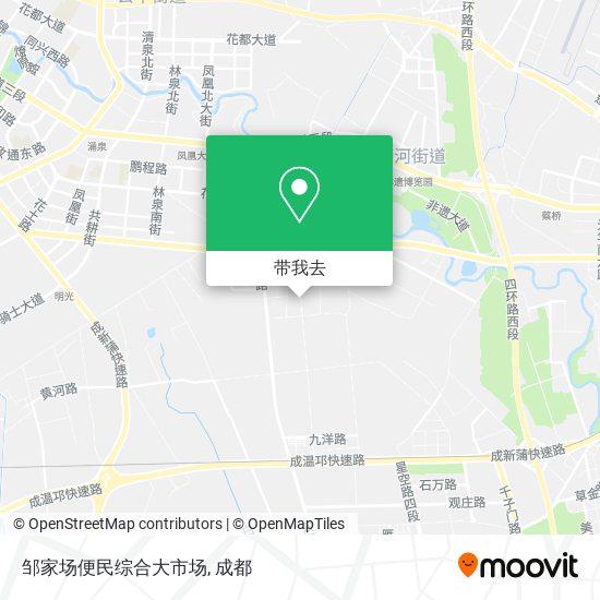 邹家场便民综合大市场地图