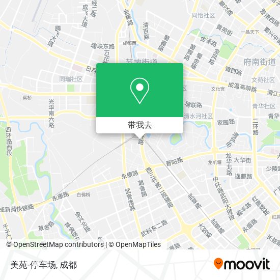 美苑-停车场地图