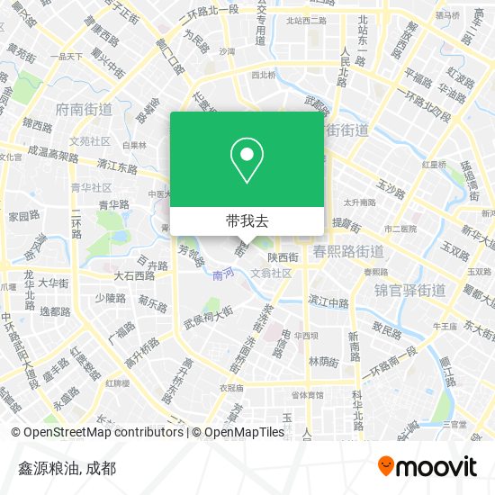 鑫源粮油地图