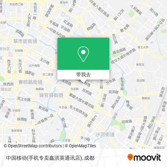 中国移动(手机专卖鑫洪英通讯店)地图