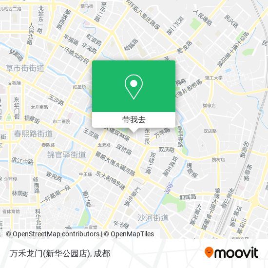 万禾龙门(新华公园店)地图