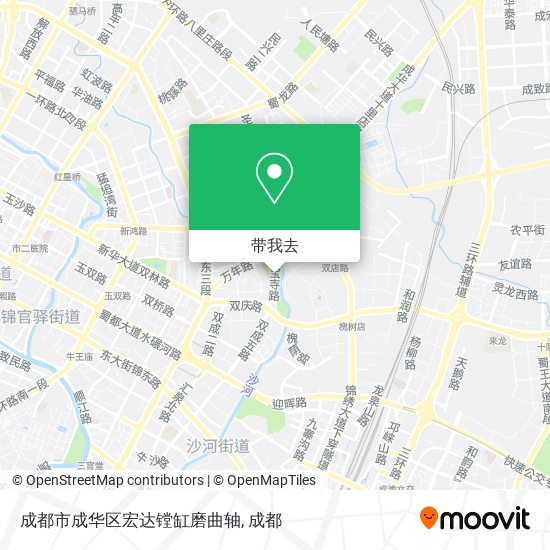 成都市成华区宏达镗缸磨曲轴地图