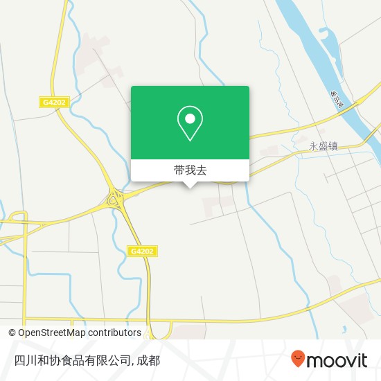 四川和协食品有限公司地图
