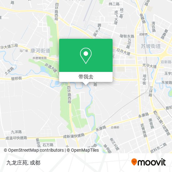 九龙庄苑地图