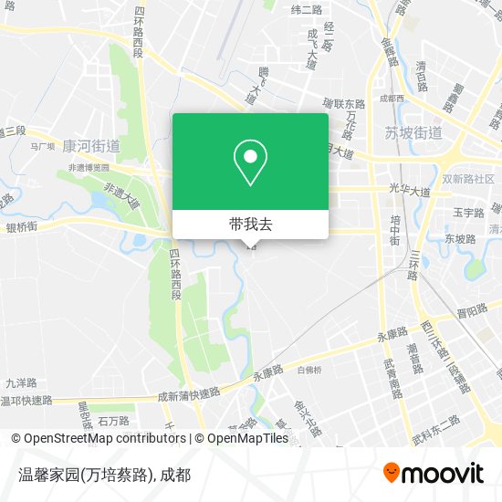 温馨家园(万培蔡路)地图