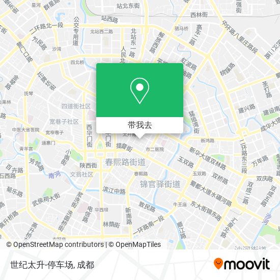 世纪太升-停车场地图