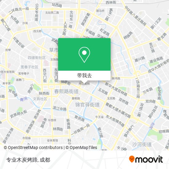 专业木炭烤蹄地图