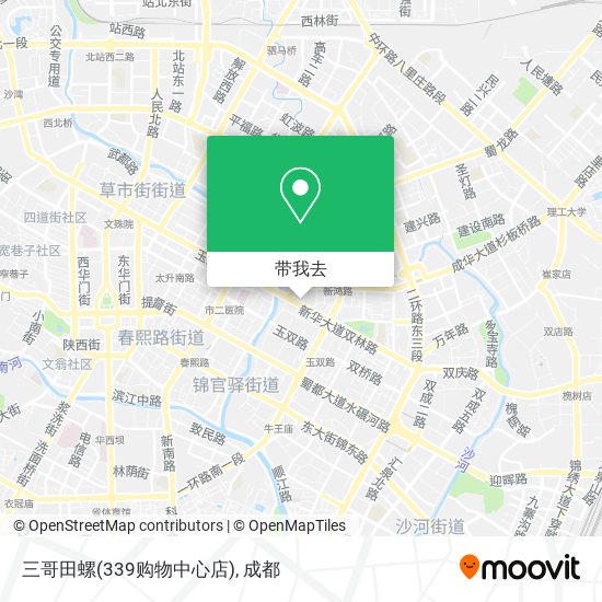 三哥田螺(339购物中心店)地图