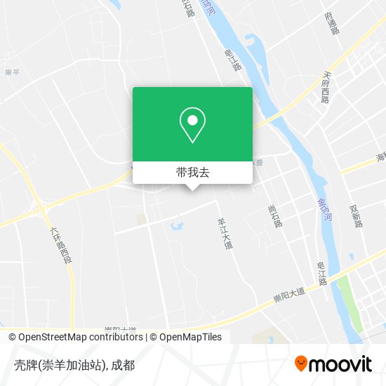 壳牌(崇羊加油站)地图