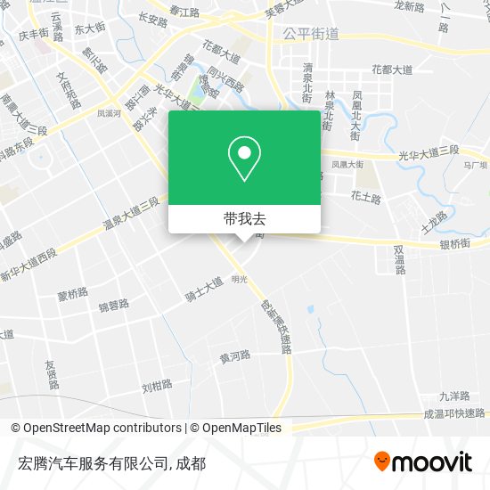 宏腾汽车服务有限公司地图